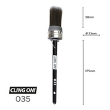 Cling On! oval brush
