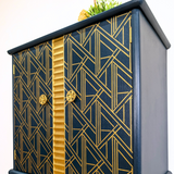 Cocktail cabinet, 1930s Great Gatsby