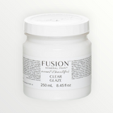 Fusion Clear and Antiquing glazes