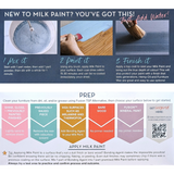 Fusion Milk Paint real colour chart