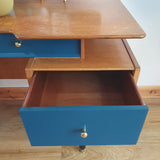 G Plan Librenza 3-mirror dressing table with painted drawer fronts