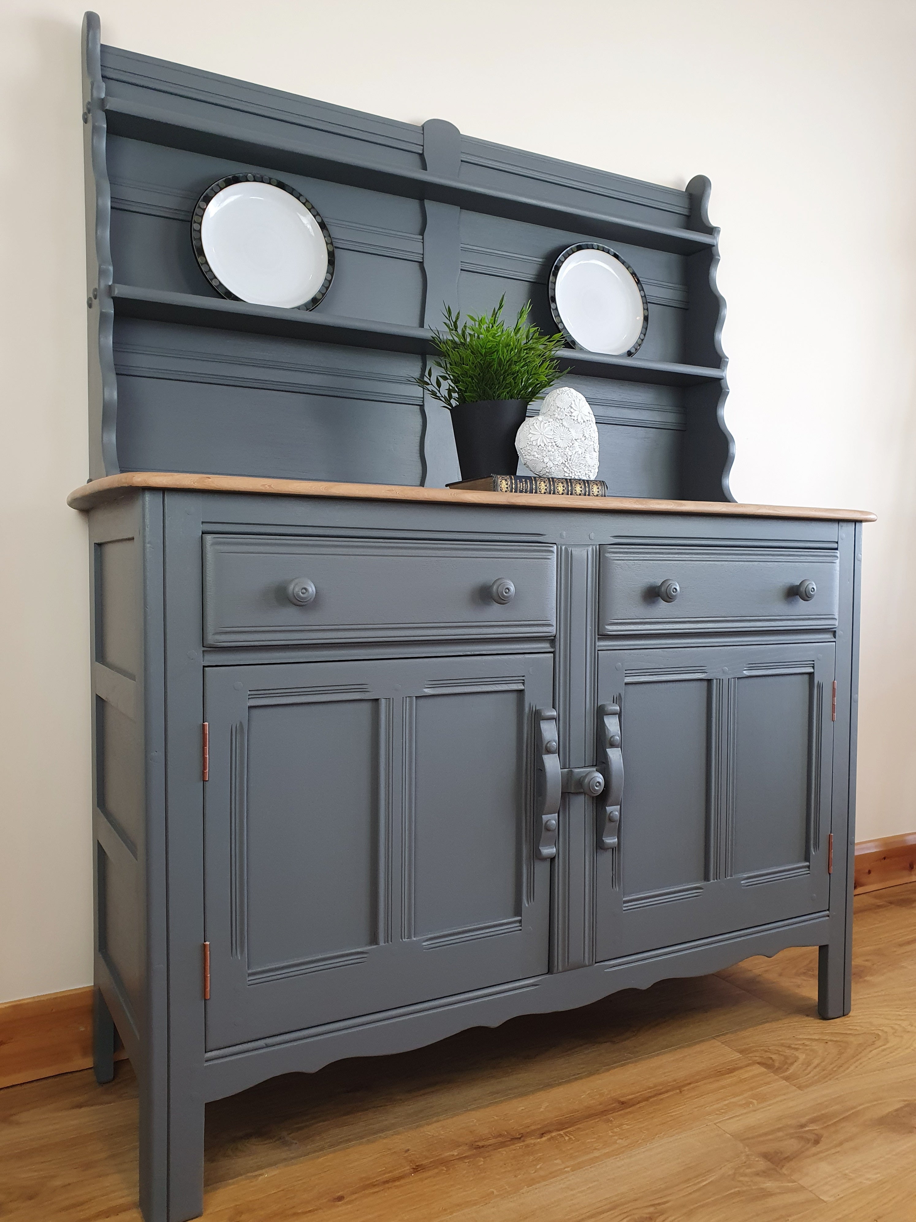 Grey Ercol 'Old Colonial' dresser