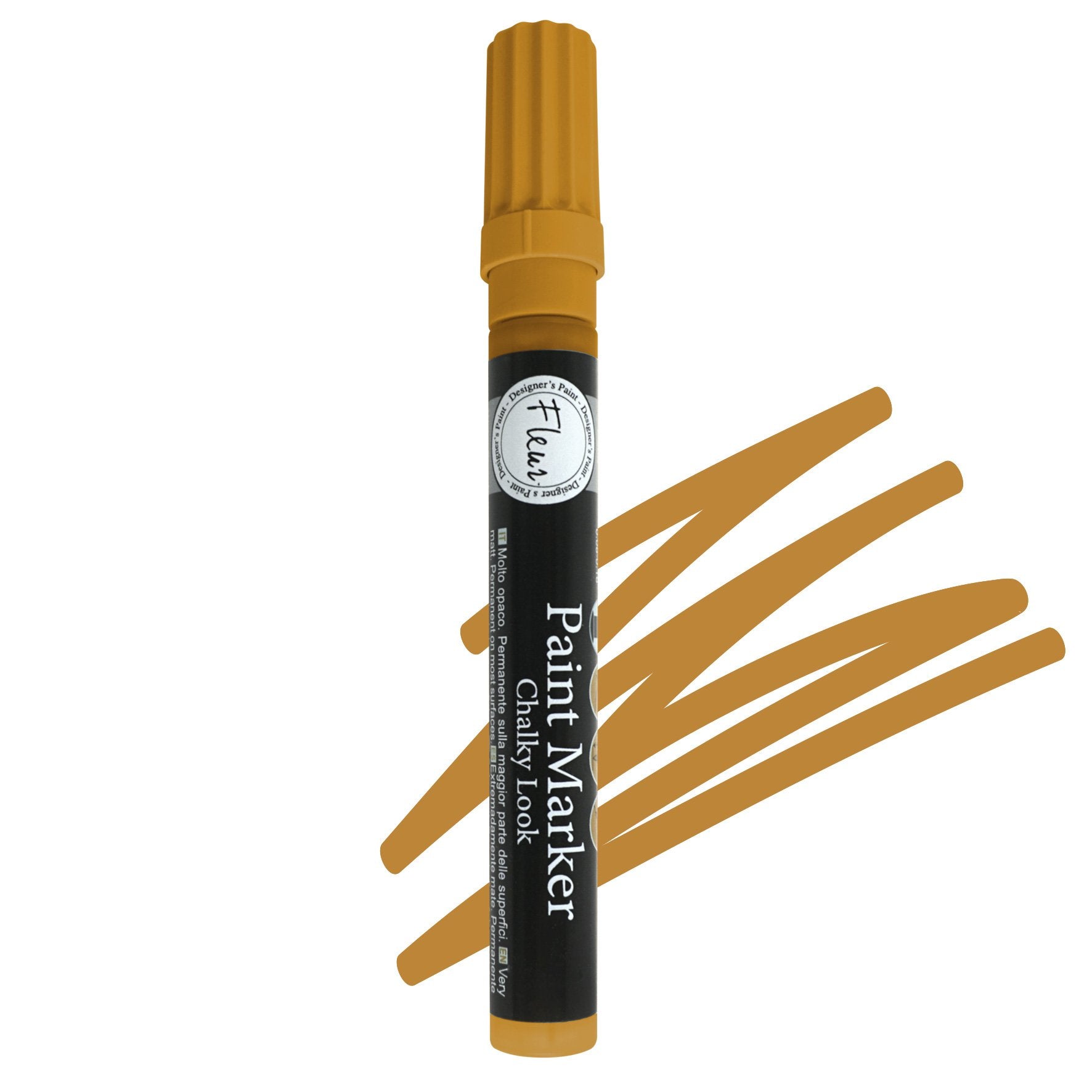 Fleur Paint Marker F42 Yellow Ochre - 3-4mm
