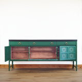 Green Nathan Squares sideboard