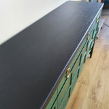 Green Nathan Squares sideboard