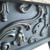 Gilded wooden plant stand