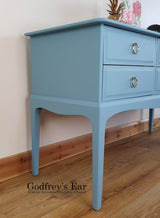Light blue Stag Minstrel dressing table