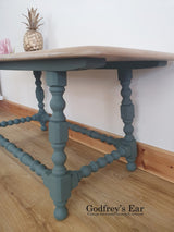Ercol coffee table, grey legs