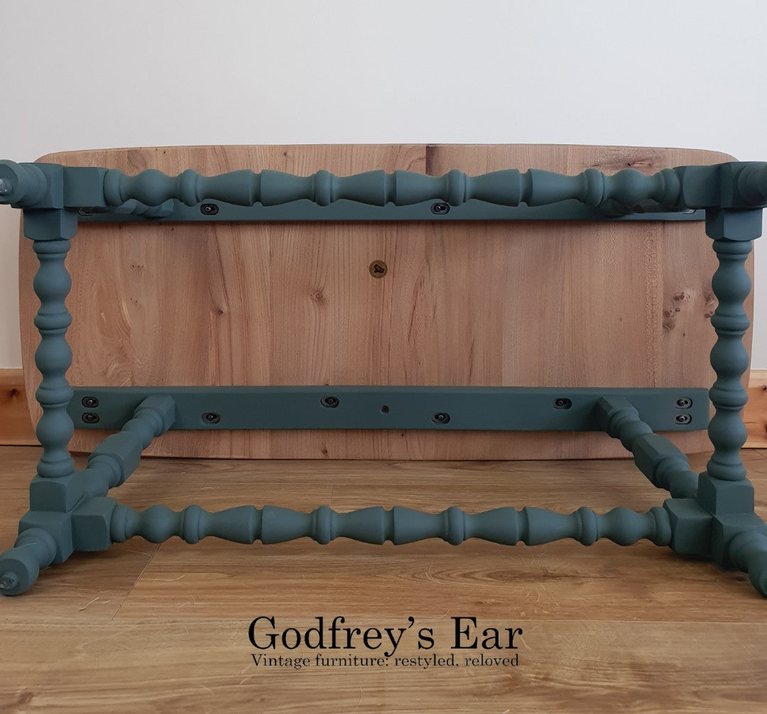 Ercol coffee table, grey legs