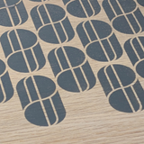 Ercol Old Colonial sideboard in dark neutral dark green with stencilled top