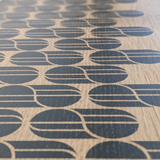 Ercol Old Colonial sideboard in dark neutral dark green with stencilled top