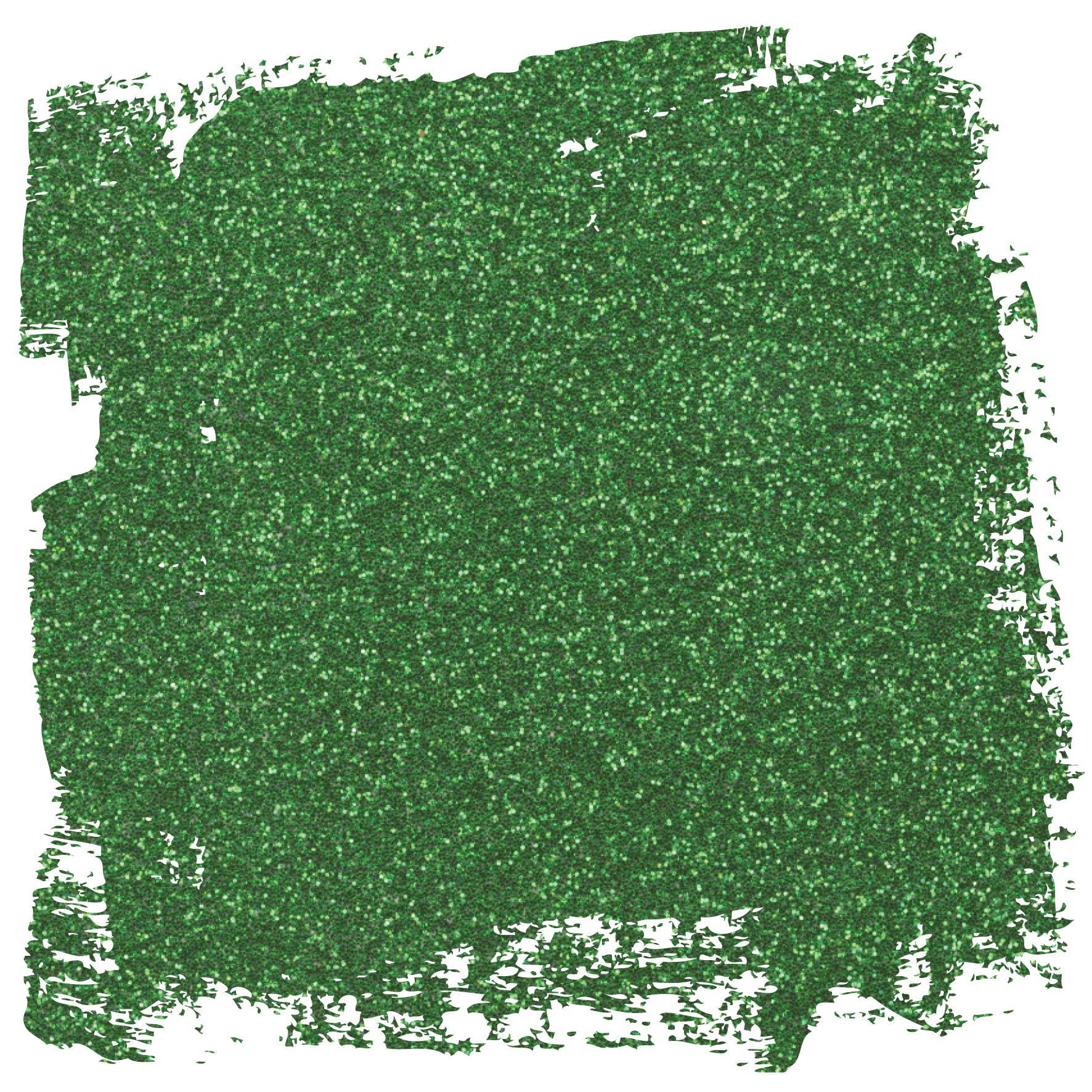 Fleur glitter - Jade Green