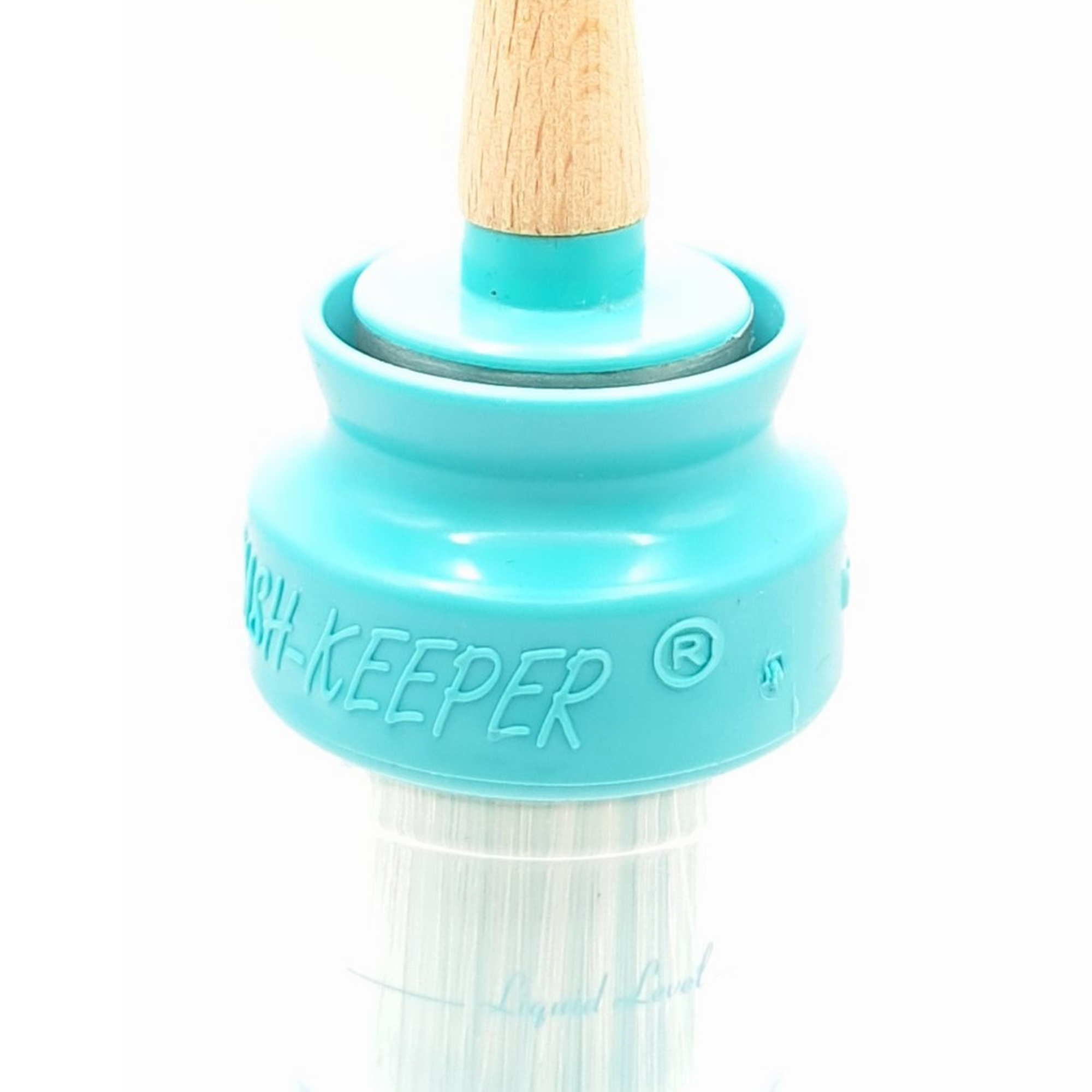 Brushkeeper Deluxe with Ecobrush paint brush - cap