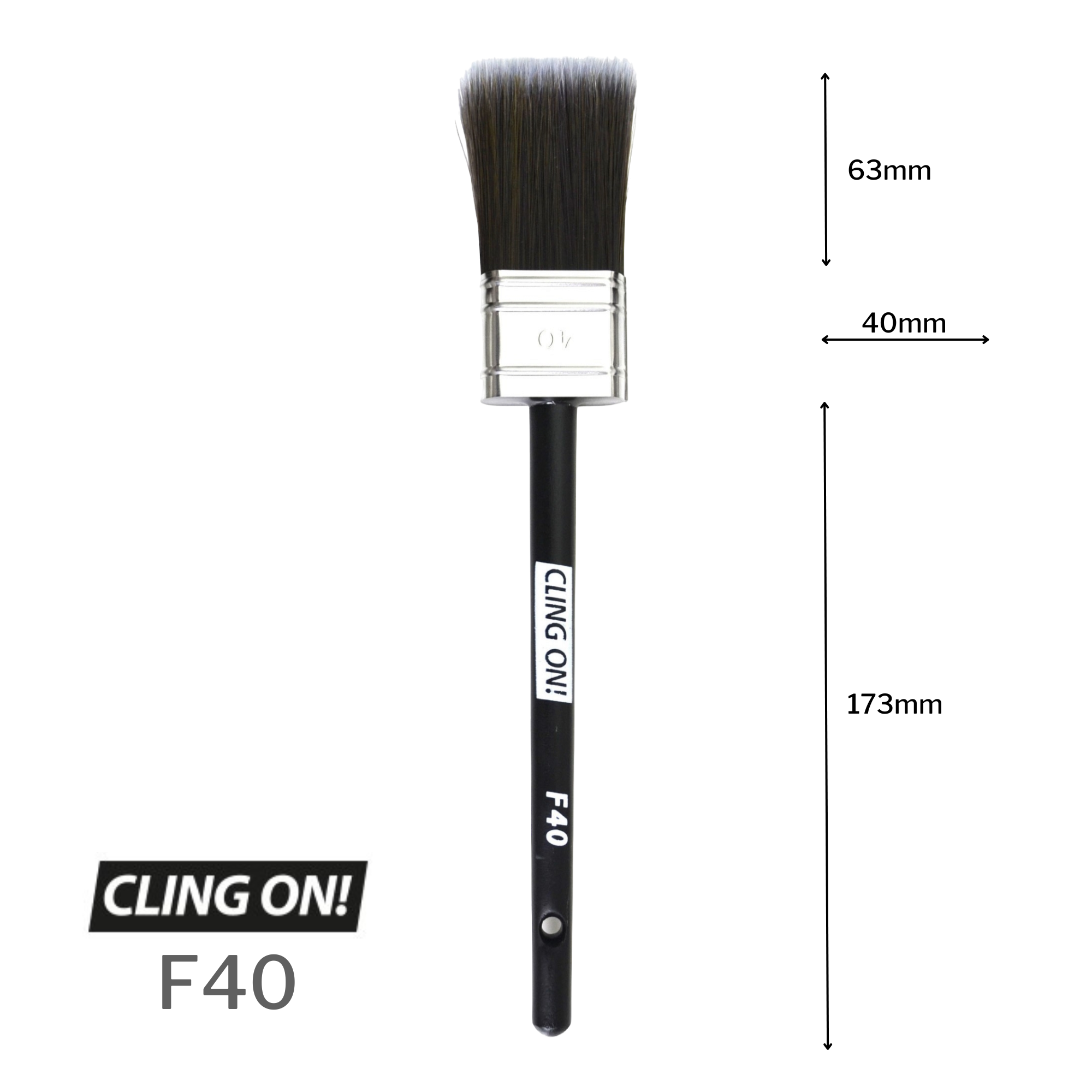 Cling On! flat brush