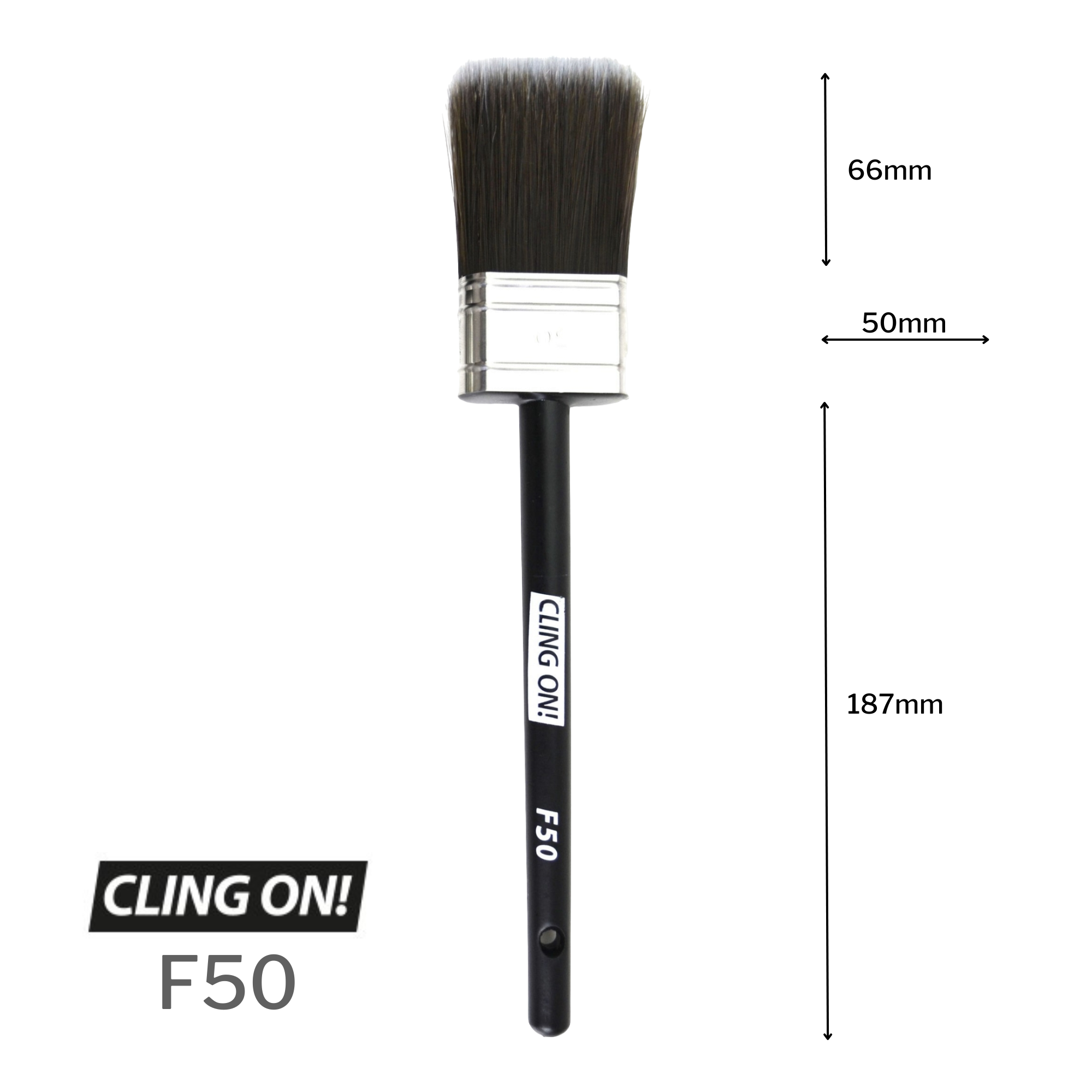 Cling On! flat brush