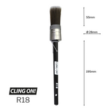 Cling On! round brush