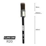 Cling On! round brush