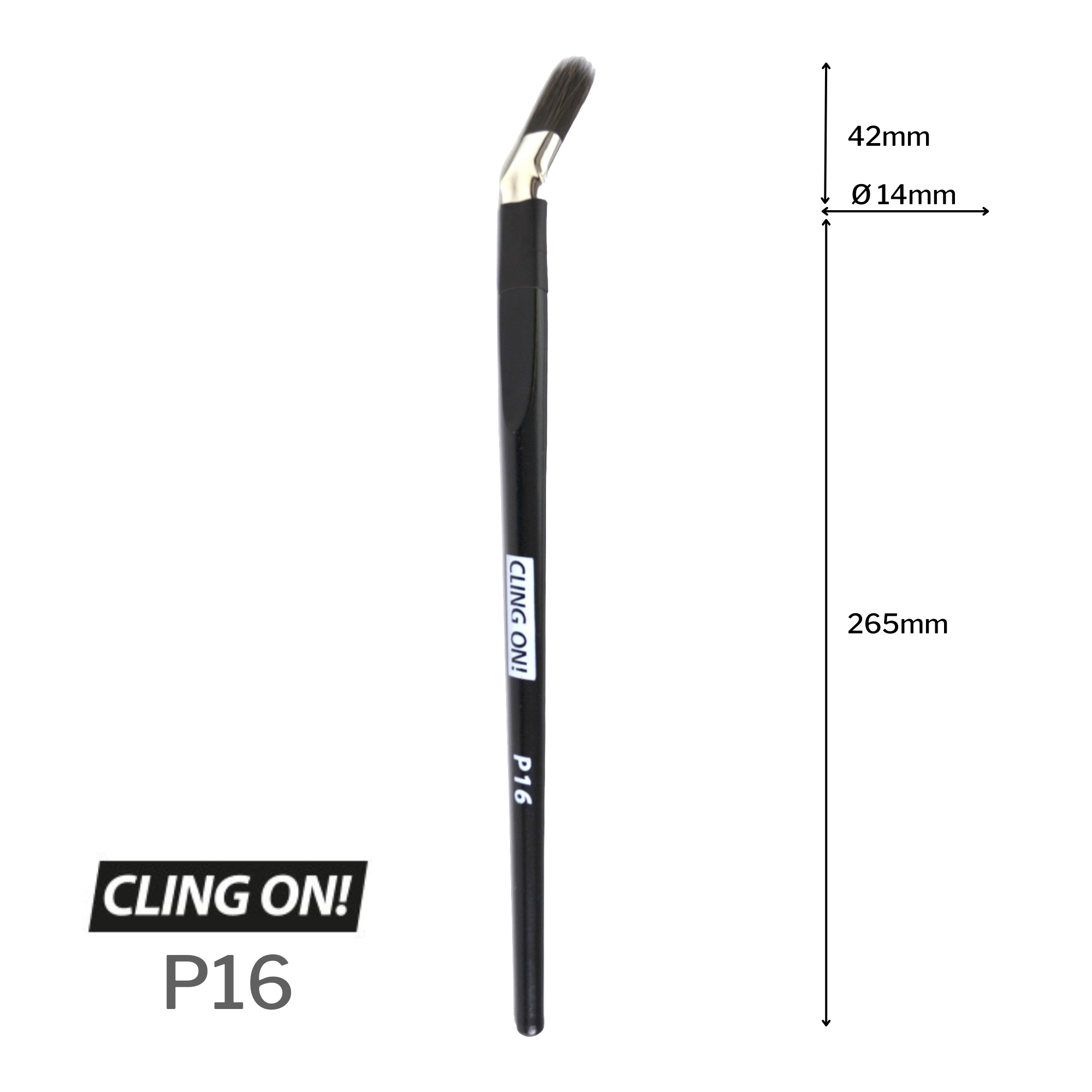 Cling On! bent brush