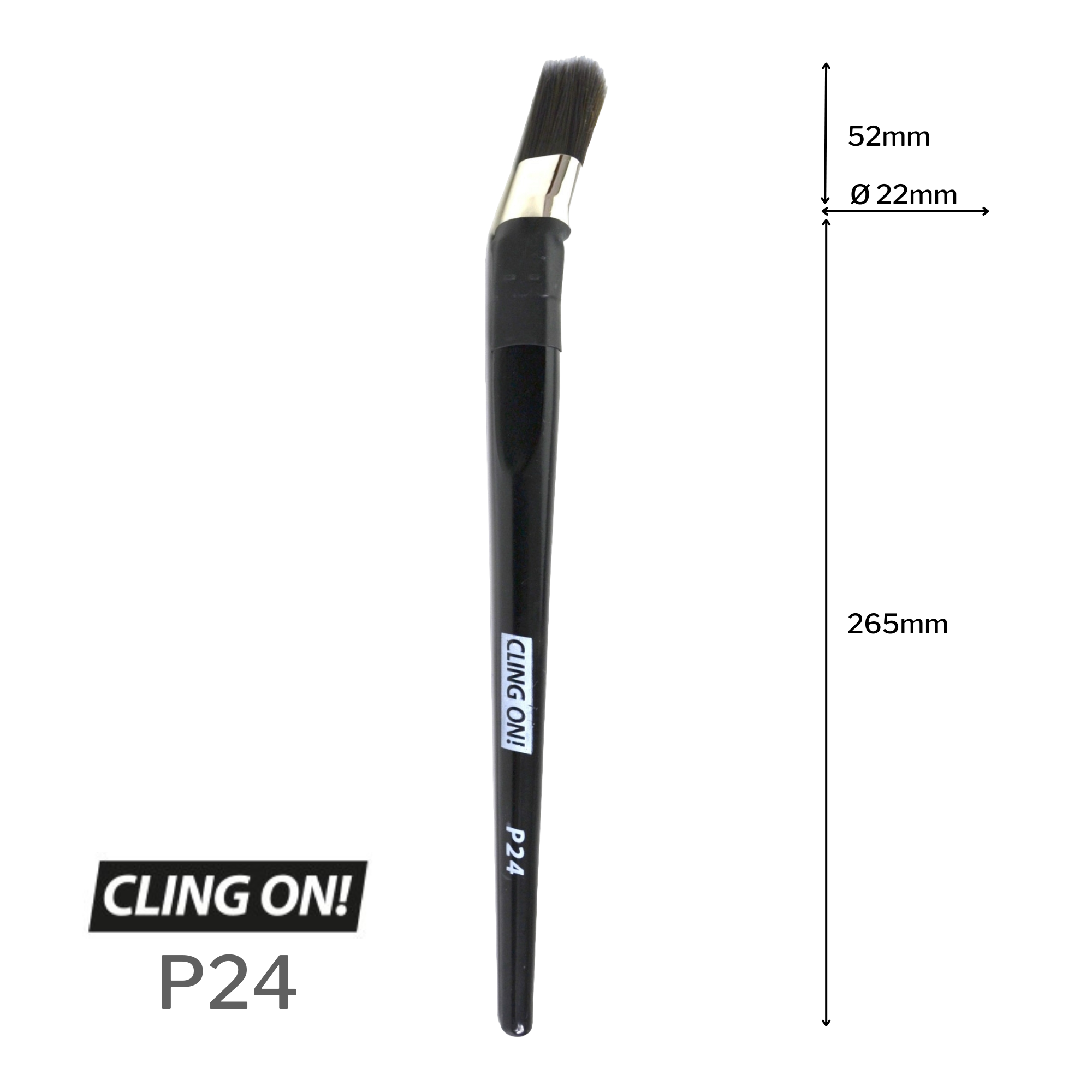Cling On! bent brush