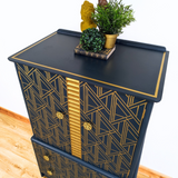 Cocktail cabinet, 1930s Great Gatsby