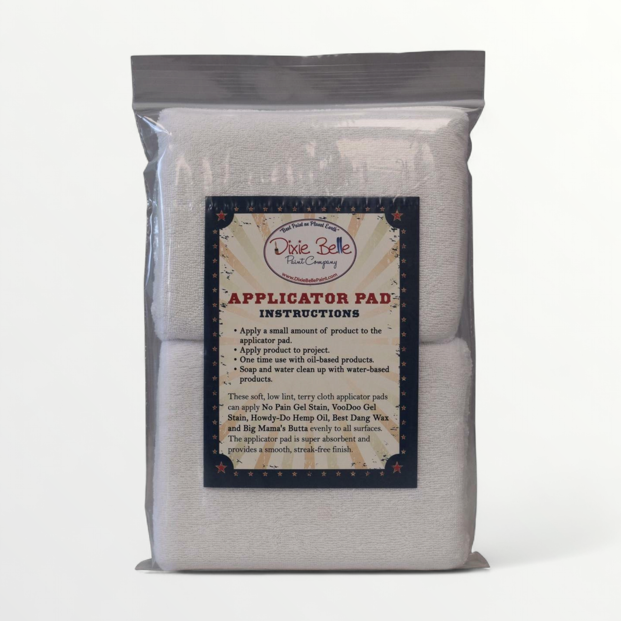 Dixie Belle Applicator Pads - pack of 2