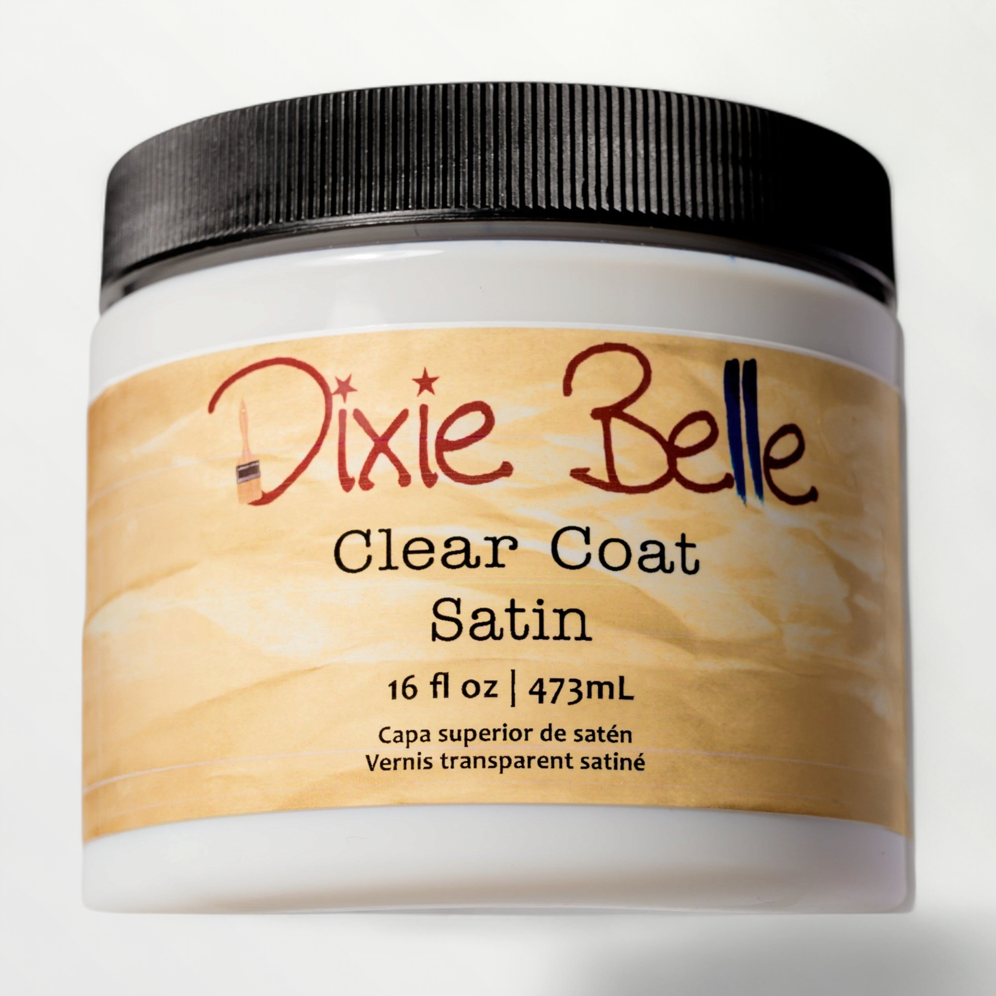 Dixie Belle Clear Coat Satin top coat - 16oz