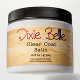 Dixie Belle Clear Coat Satin top coat - 16oz