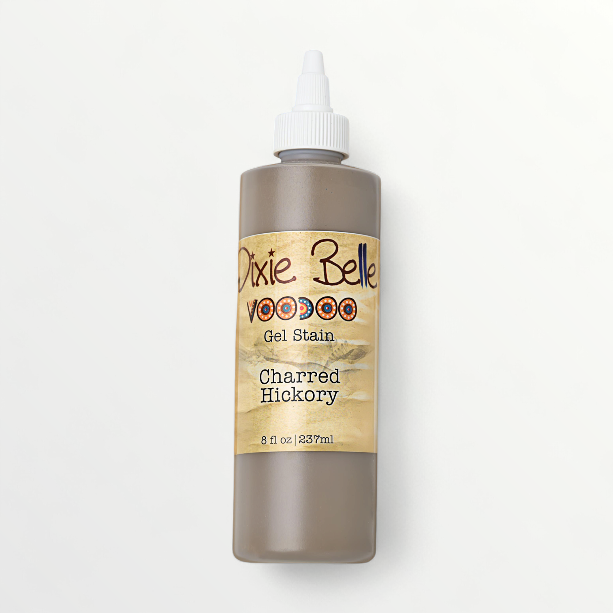 Dixie Belle VooDoo Gel Stain Charred Hickory wood stain - 8oz