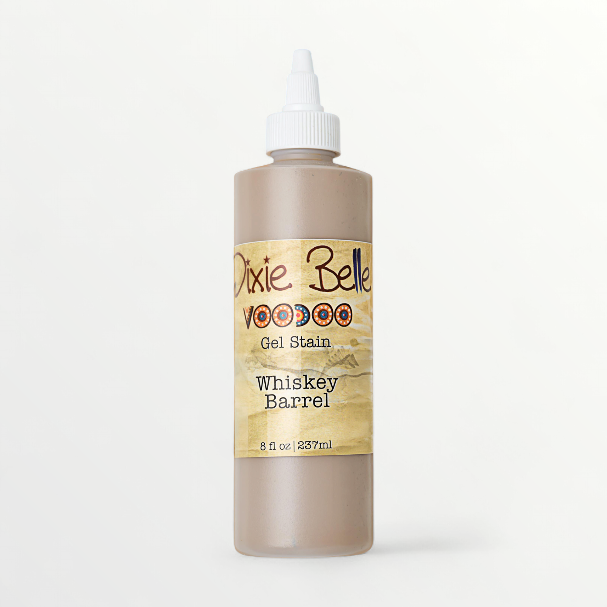 Dixie Belle VooDoo Gel Stain Whiskey Barrel wood stain - 8oz