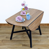 Ercol dropleaf table and 4 chairs