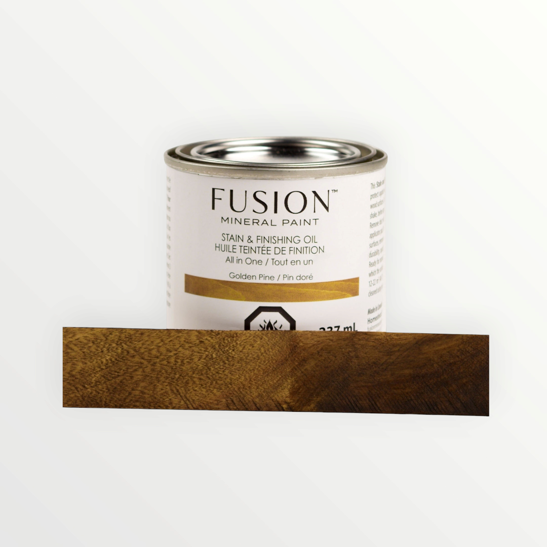 Fusion Stain and Finishing Oil - Golden Pine