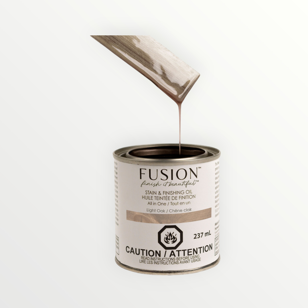 Fusion Stain and Finishing Oil - Light Oak