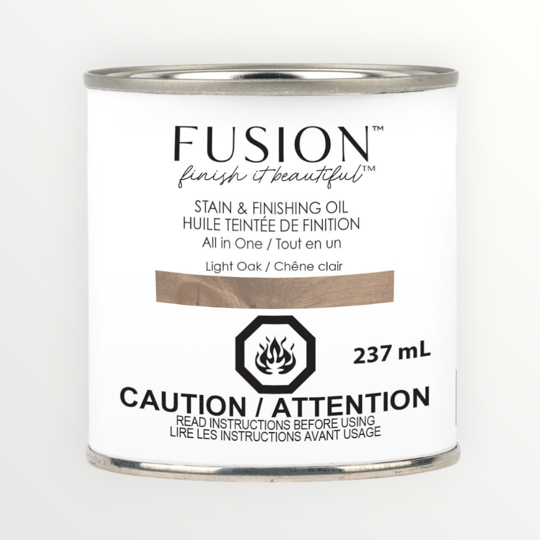 Fusion Stain and Finishing Oil - Light Oak