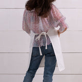 Fusion Milk Paint apron - worn, back
