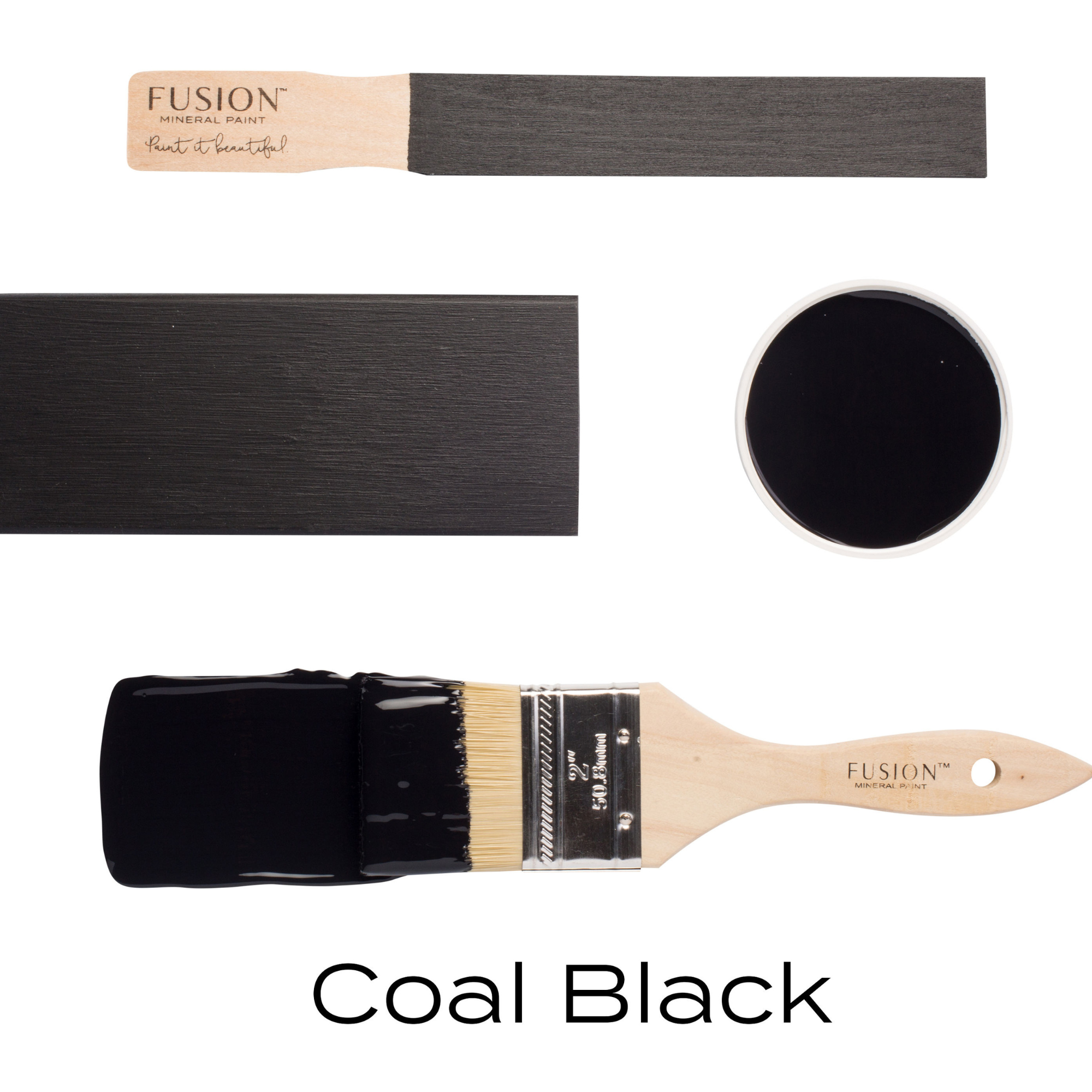 Fusion Mineral Paint - Coal Black