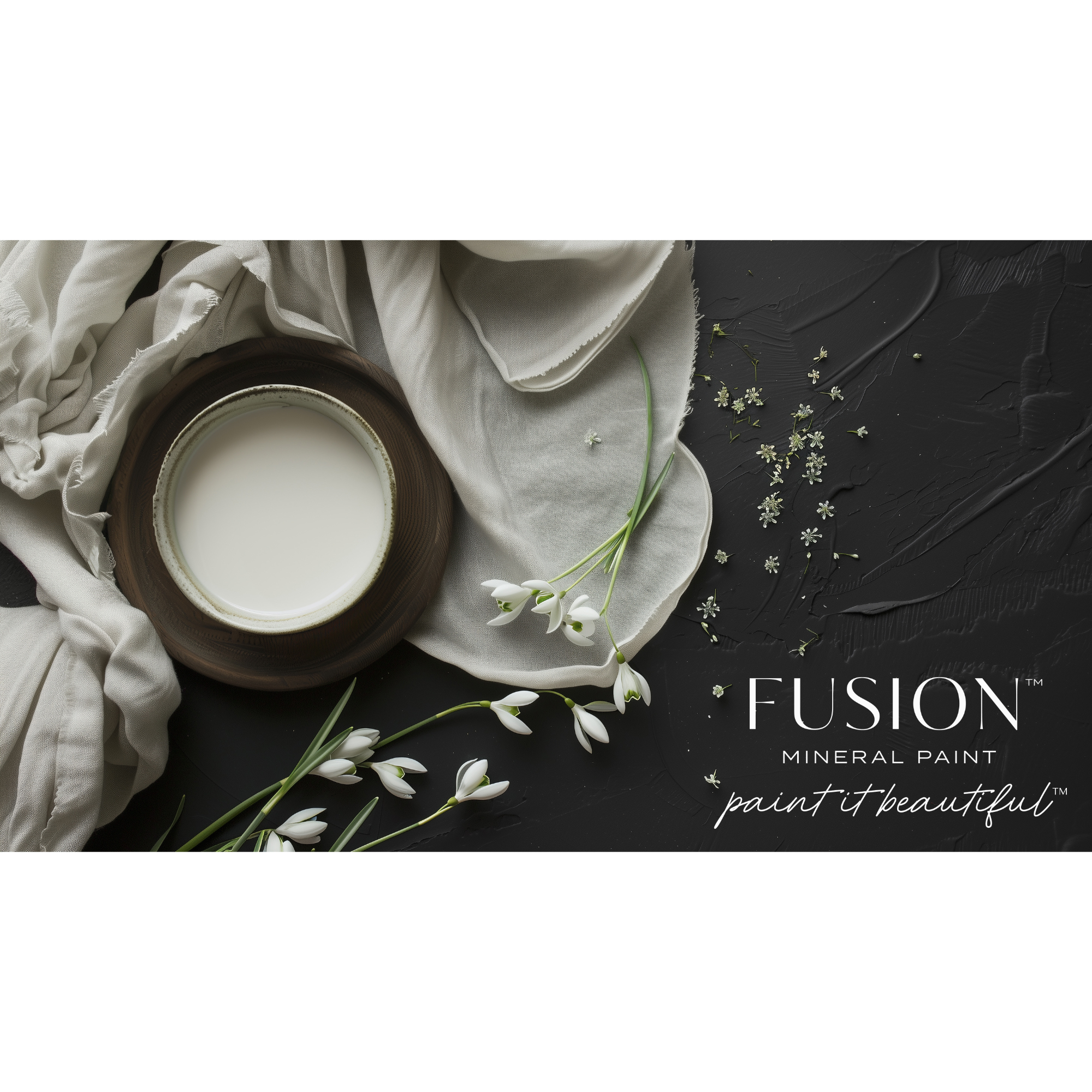 Fusion Mineral Paint - Snowdrop