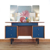 G Plan Librenza 3-mirror dressing table with painted drawer fronts