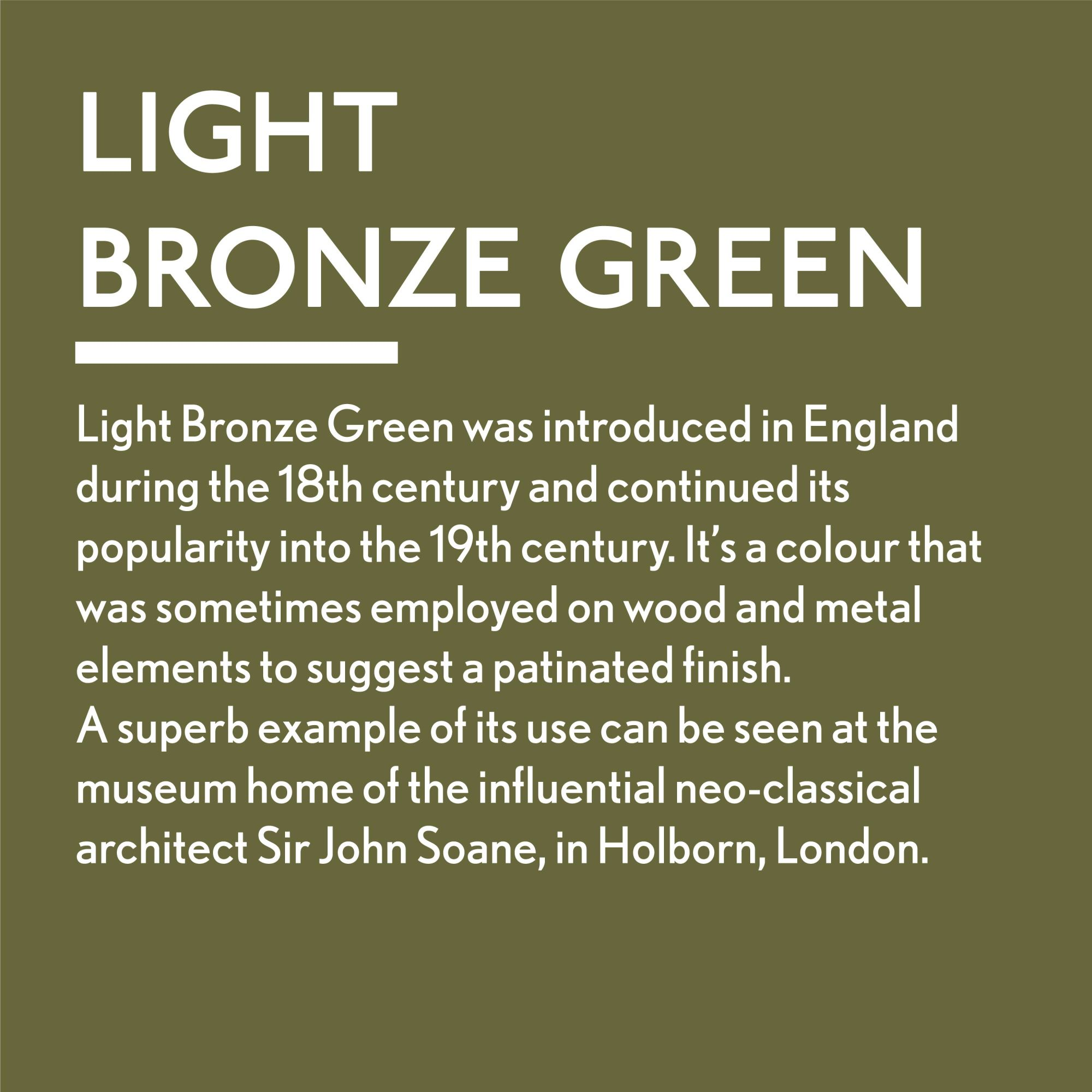 Guild Lane Jubilee Light Bronze Green furniture paint - colour story
