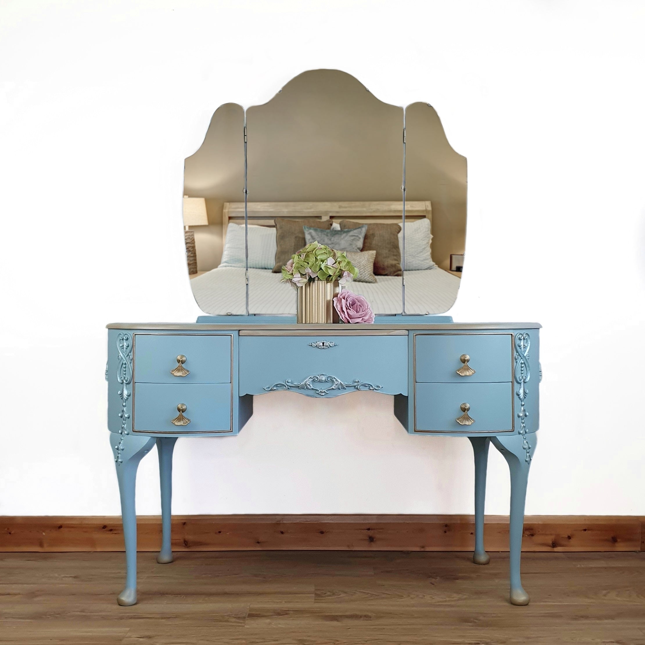 duck egg blue dressing table Sky Blue Pearl Lace Sweetheart Aline Prom Dress