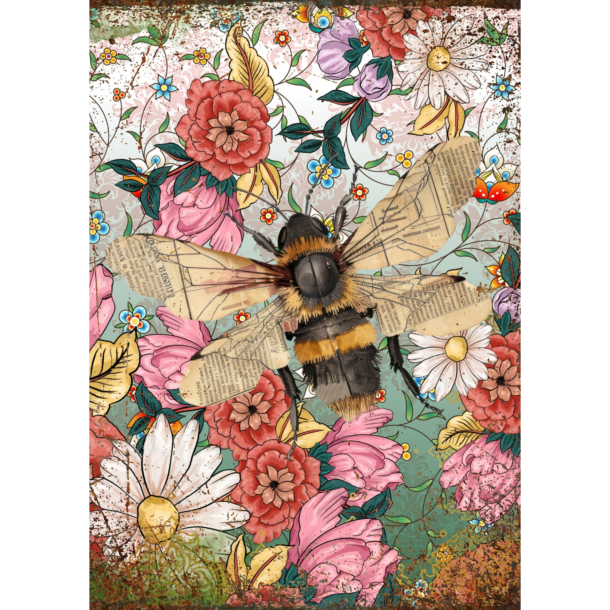 Made by Marley Beehave decoupage paper - image 1