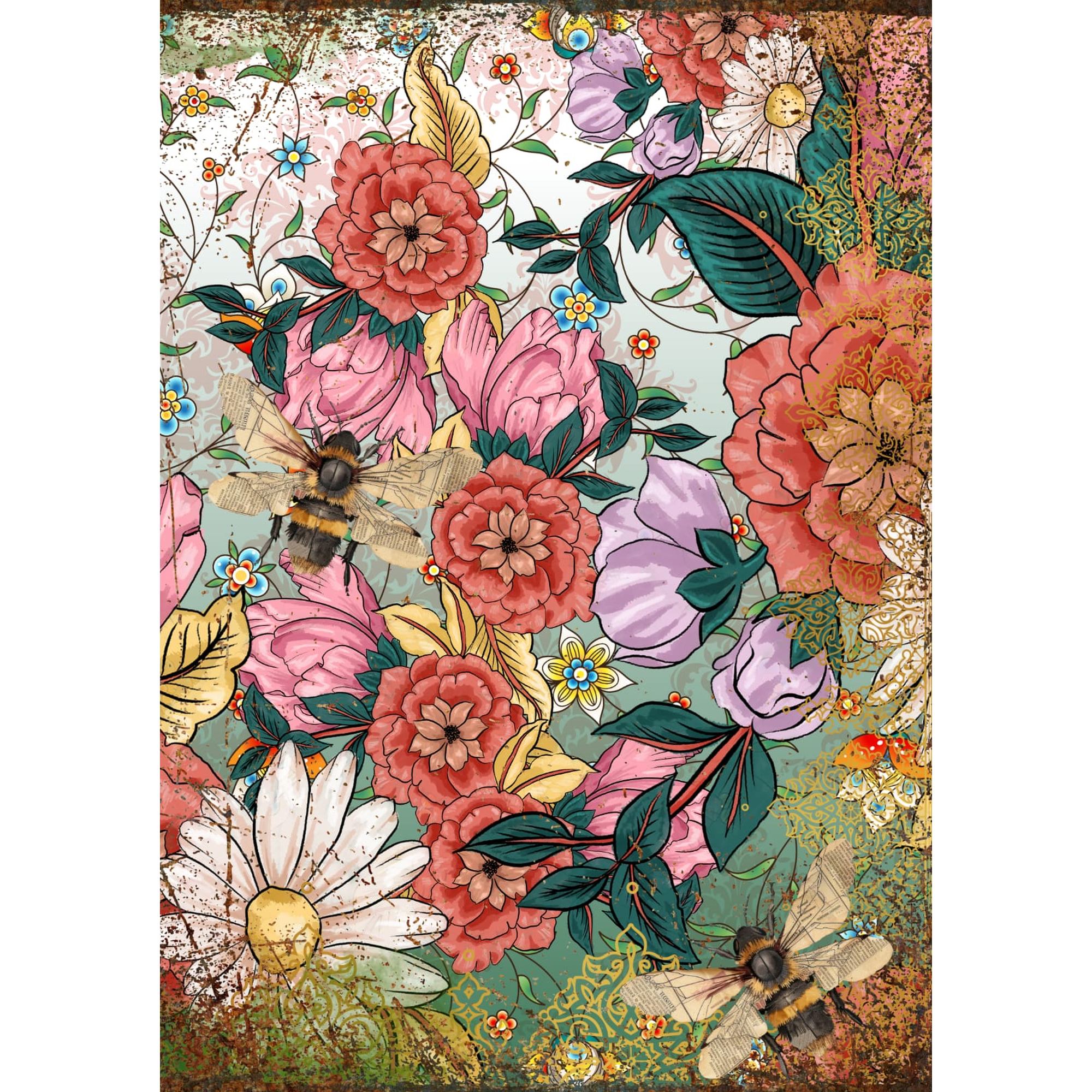 Made by Marley Beehave decoupage paper - image 3