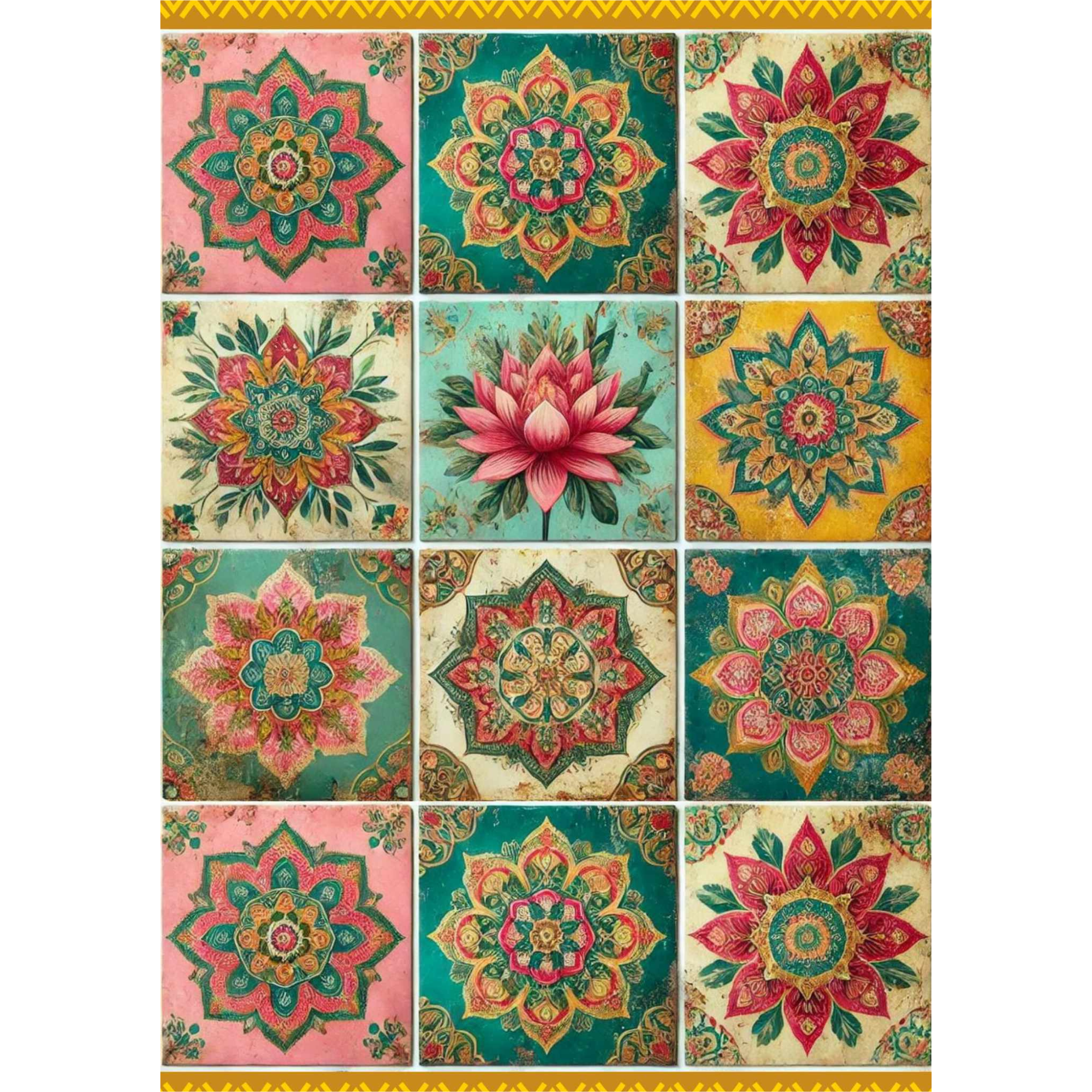 Made by Marley Magic - Boho Tile