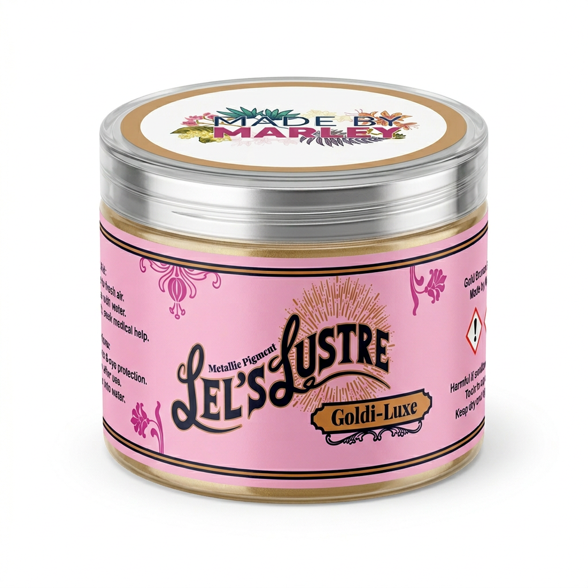 Lel's Lustre Goldi-Luxe metallic pigment - jar