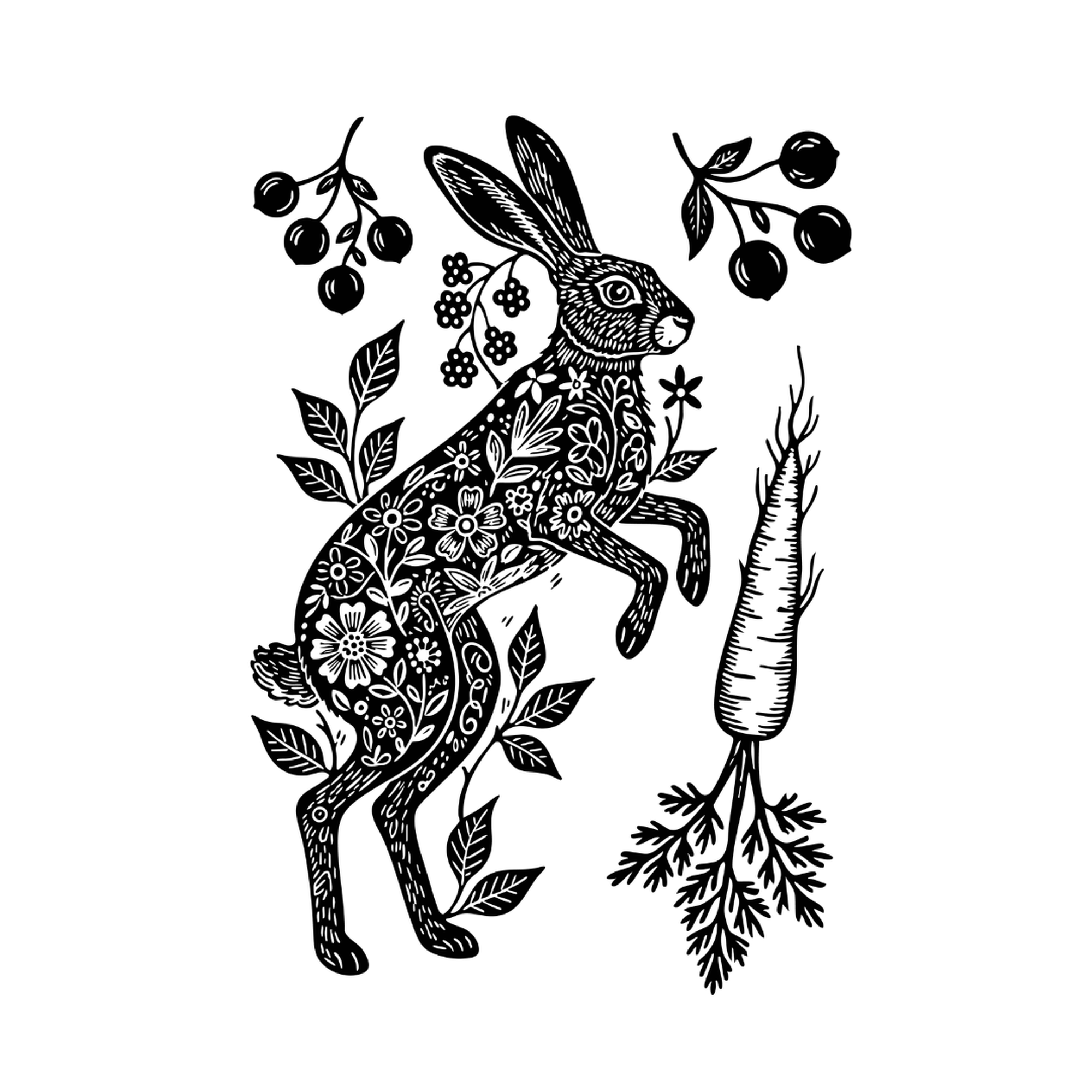 Made by Marley Happy Hare stamp set - image 1