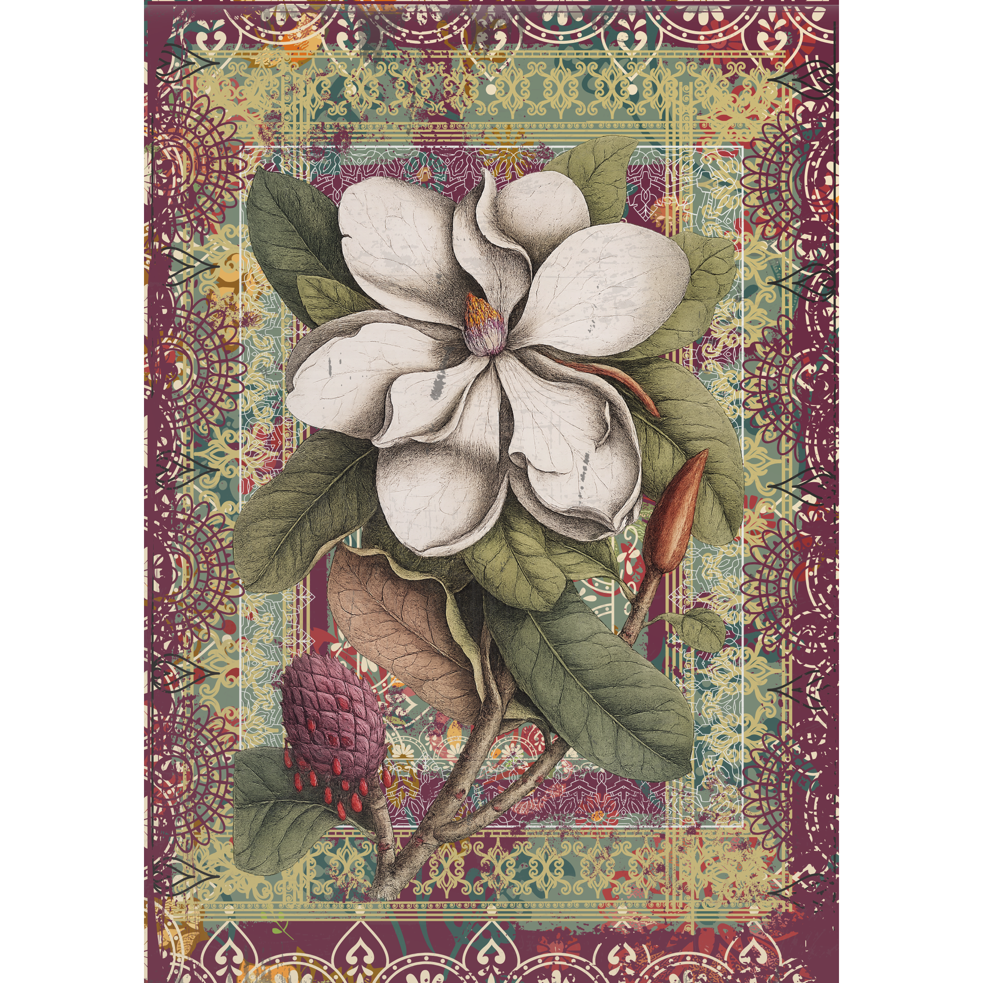Made by Marley Magnolia decoupage paper - image 1