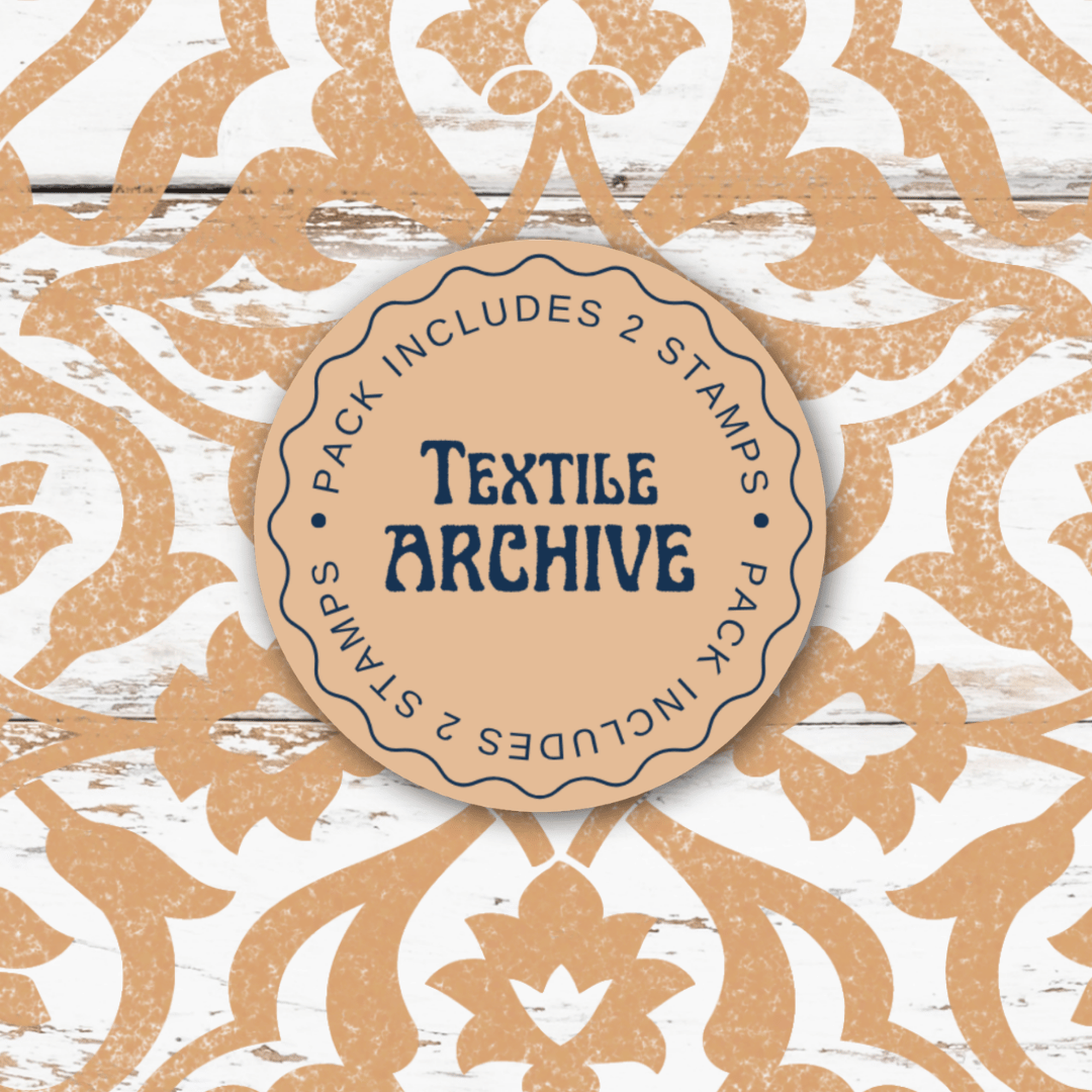 Made by Marley Textile Archive stamp set - pack cover