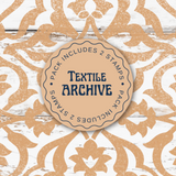 Made by Marley Textile Archive stamp set - pack cover