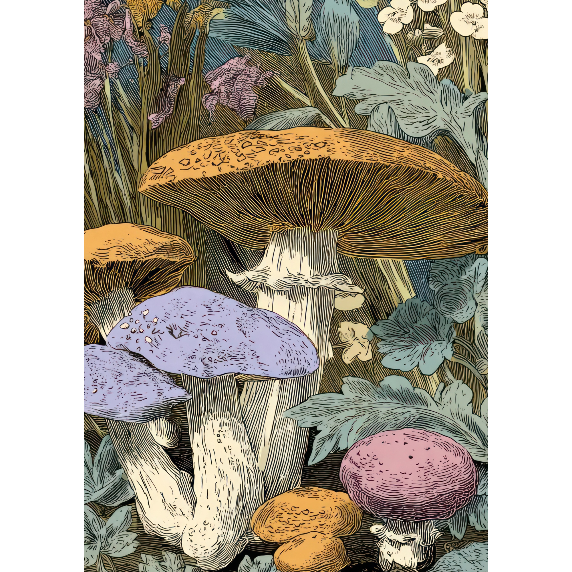 Made by Marley Toadstool decoupage paper - image 2