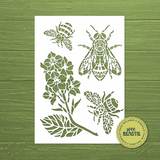 Made by Marley Wee Beastie stencil set - image 1