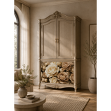 Mint Decoupage Paper - Antique Cream